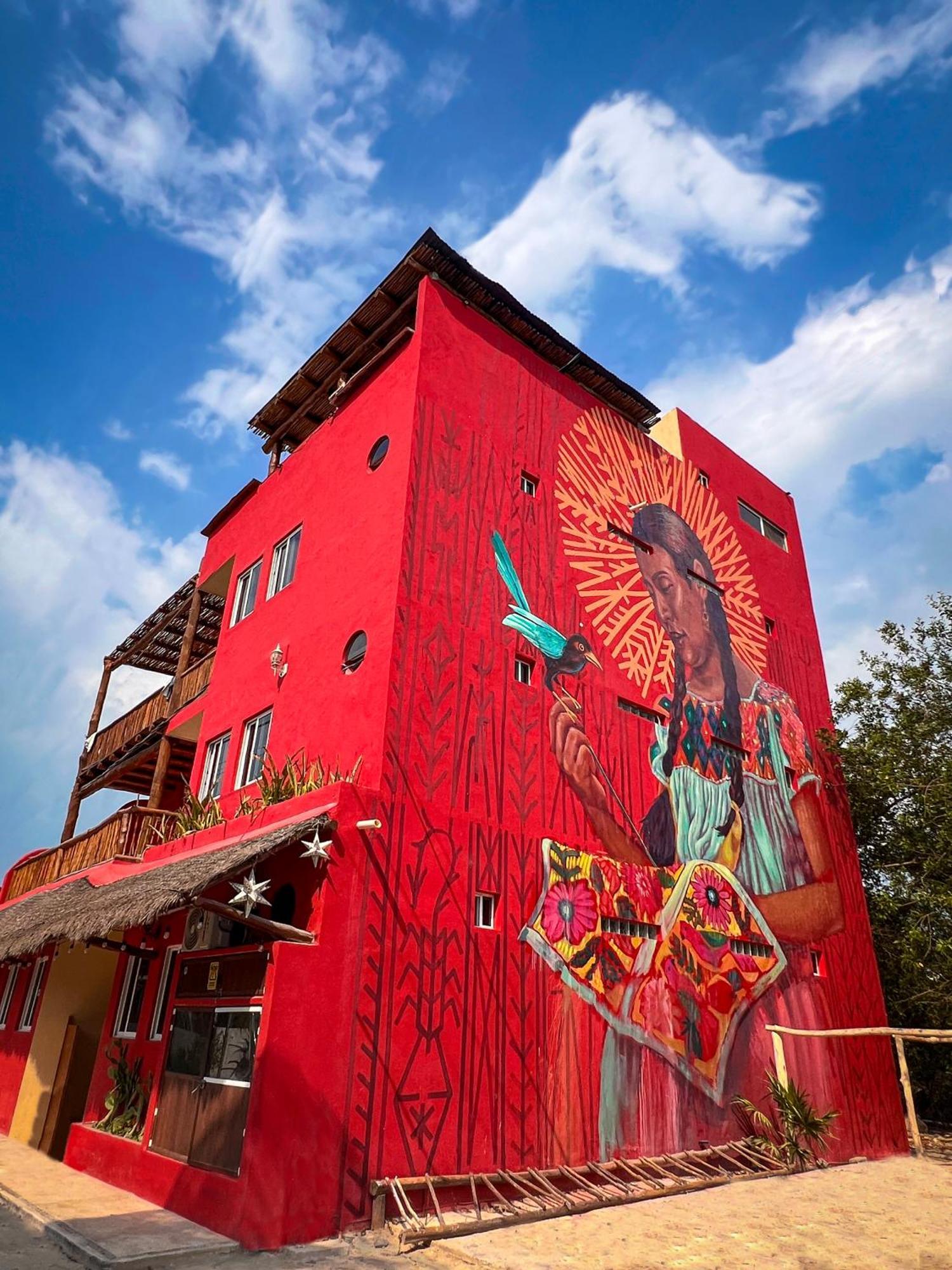 El Corazon Mexican0 Isla Holbox Exterior photo